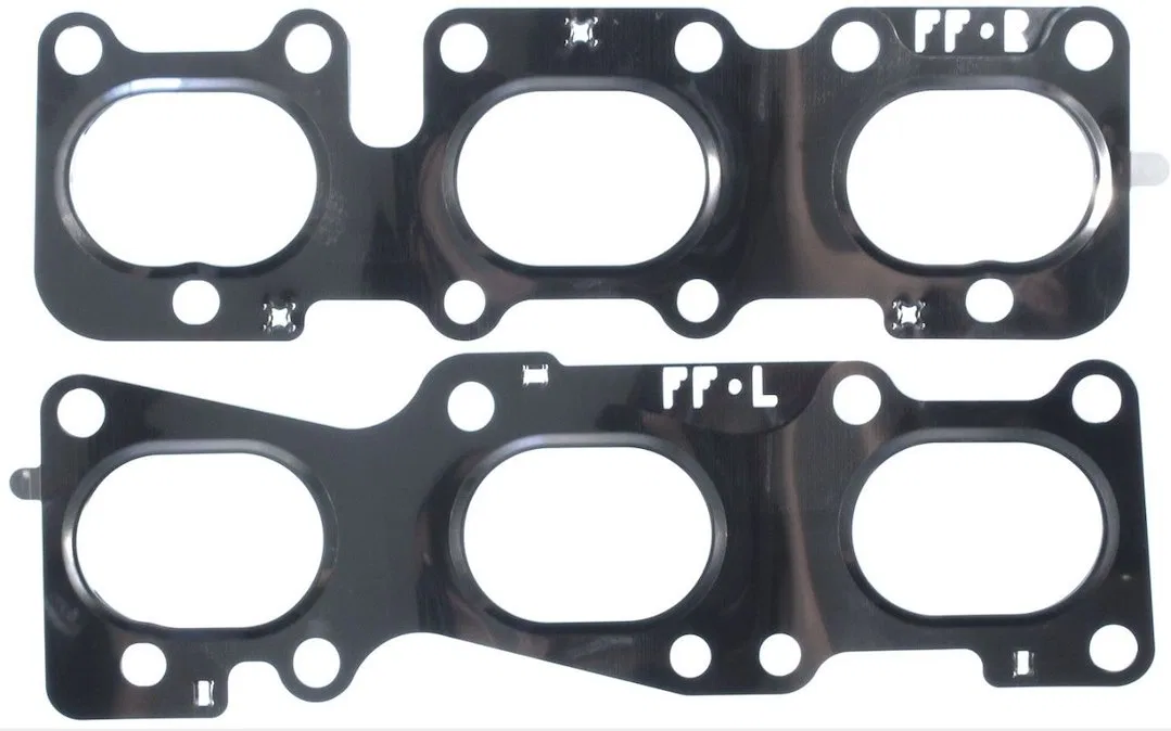 MS19725 – CLEVITE 77 Exhaust Manifold Gasket, OE Replacement Multi-Layered Steel Oval Port Set Of 2